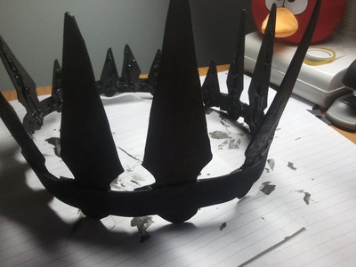 Tutorial - How to make the Chariot Crown from Black Rock shooter!