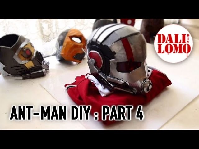 #102: Ant-man Helmet DIY 4 - End (free template 3)