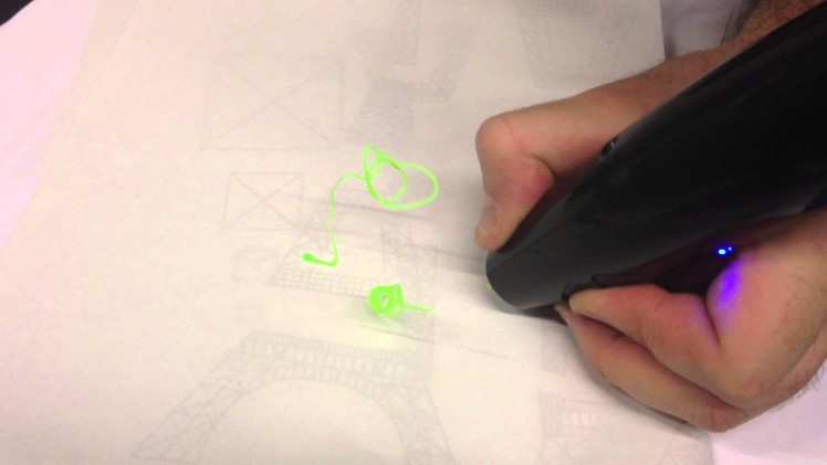 3Doodler (3D Printing Pen) in Action