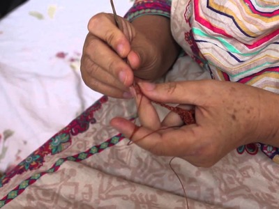 Ala Mairi's  artisans making  hand crochet in Pakistan