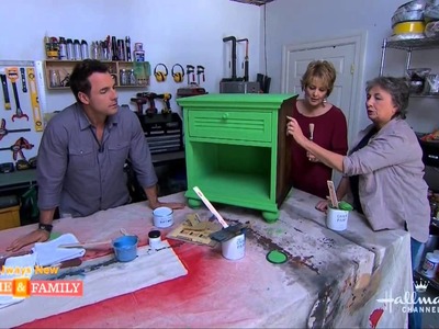 Annie Sloan demonstrates Chalk Paint® on Home & Family on Hallmark Channel