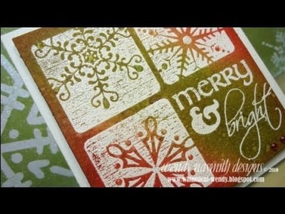 Christmas 2010 - Card No.4 Merry & Bright