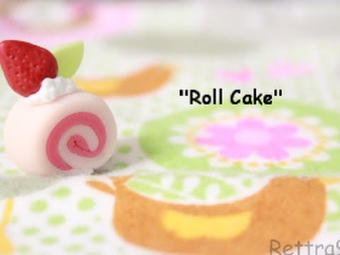 Cold Porcelain Tutorial: Roll Cake