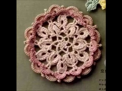 Crochet tablecloth - Croche Centrinho - Ganchillo mantel - uncinetto