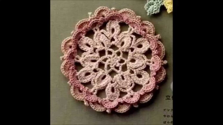 Crochet tablecloth - Croche Centrinho - Ganchillo mantel - uncinetto