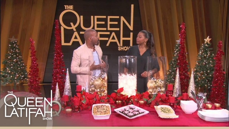 Decorate Your Holiday Table on a Budget  | The Queen Latifah Show