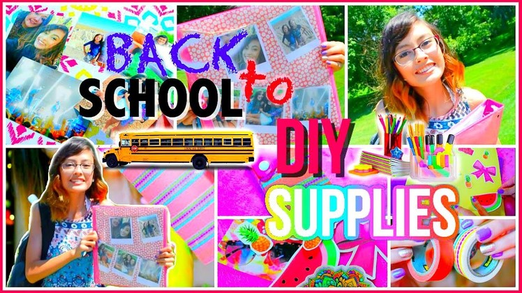 DIY Back To School Supplies | Mish Shelly