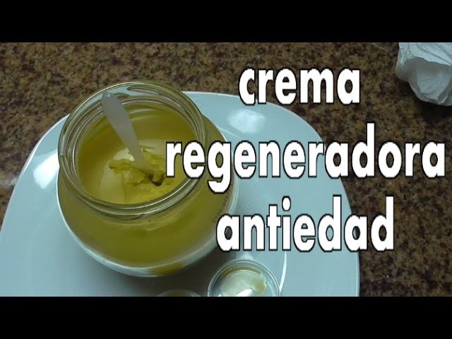 DIY CREMA REGENERADORA ANTIEDAD, REGENERATING AGE DEFENSE CREAM (ingredientes at the description)