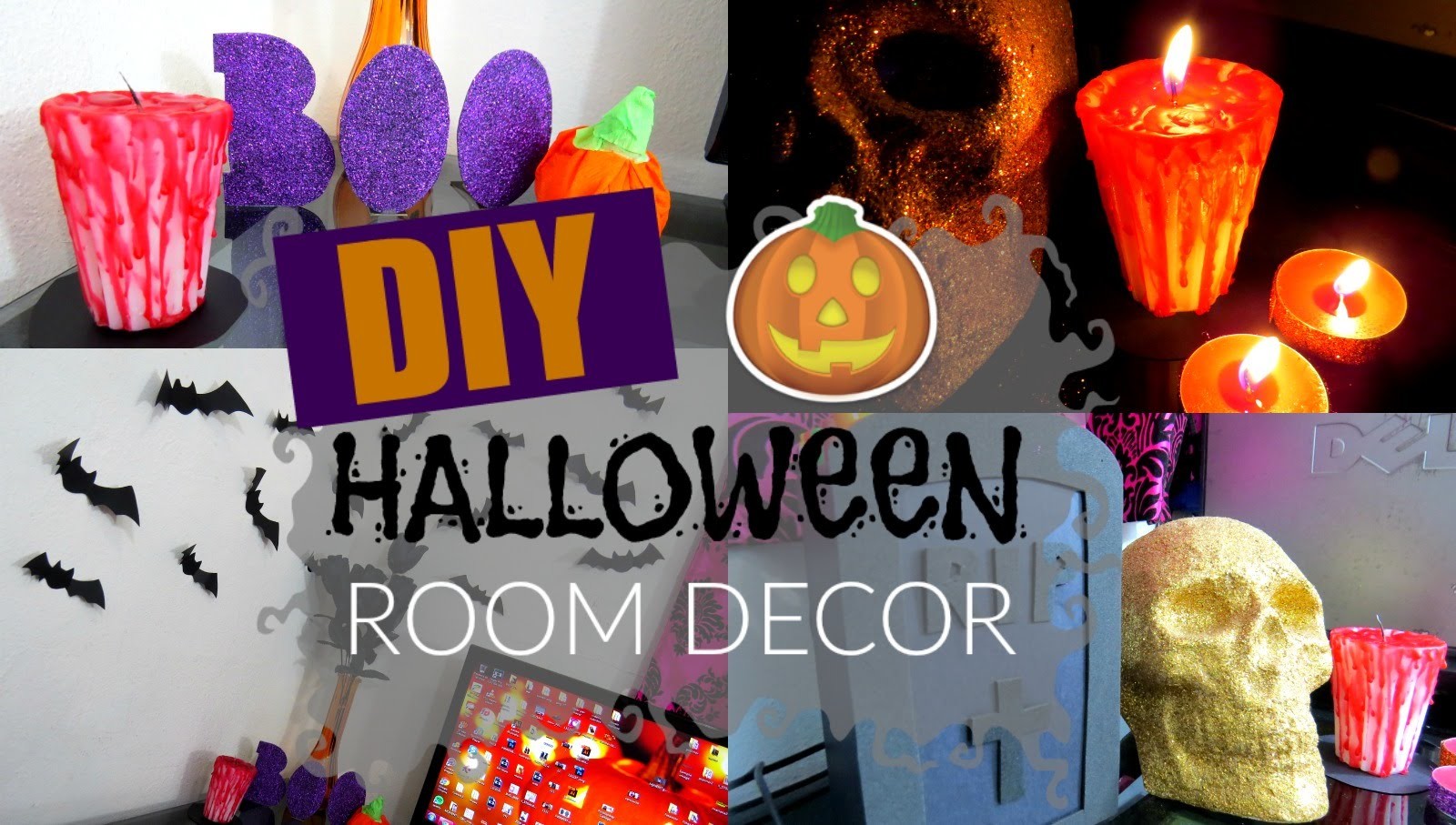 DIY HALLOWEEN ROOM DECOR. DECORA TU CUARTO PARA HALLOWEEN