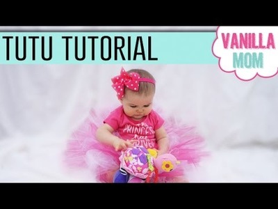 DIY No Sew Tutu Tutorial | For Baby Girl, Halloween, Dress Up Play, etc