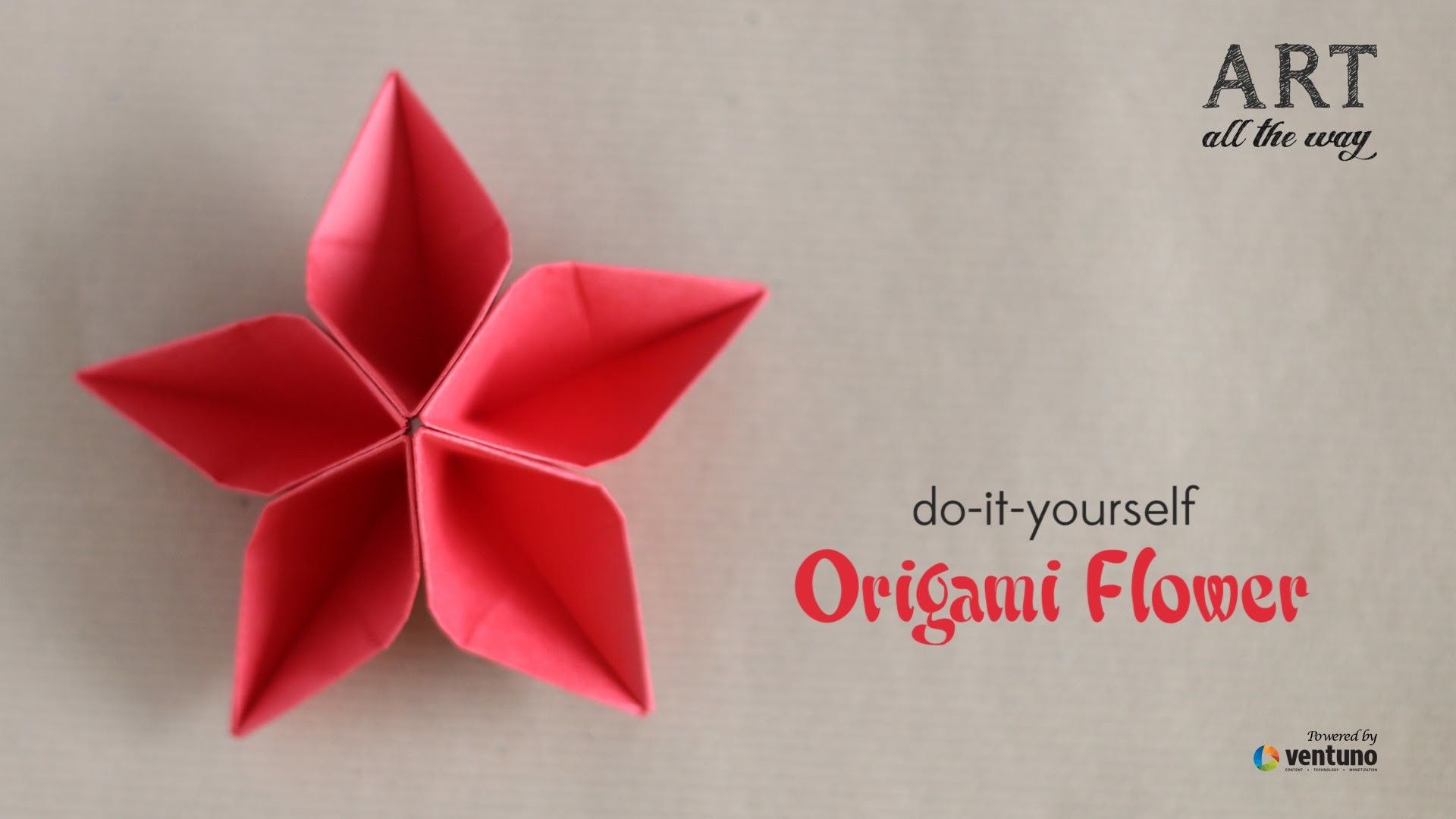 DIY: Origami Flower