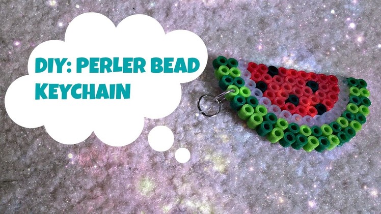 DIY: Perler Bead Keychain :D