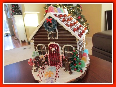 DIY Resin Gingerbread House How To