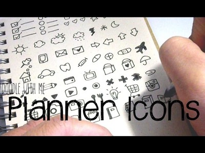Doodle with Me: Planner Icons