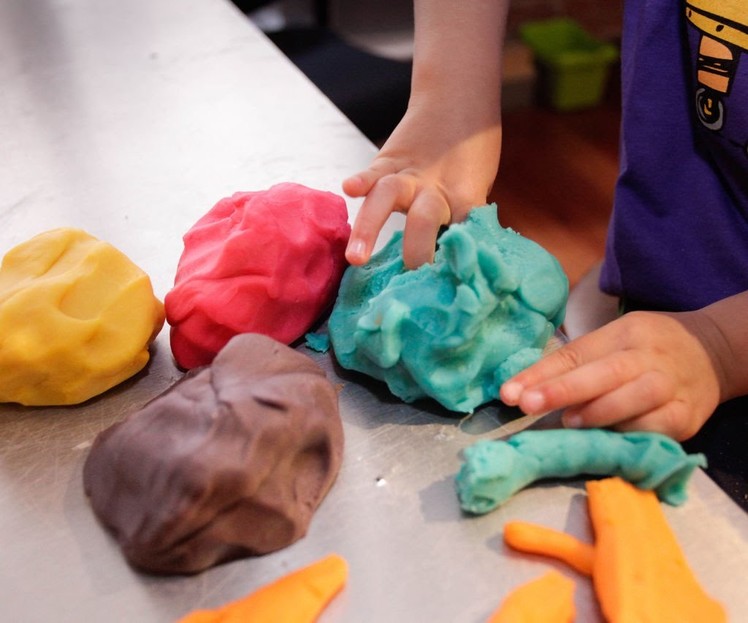 Homemade Play-Dough  --  Kids will Love! -- DIY