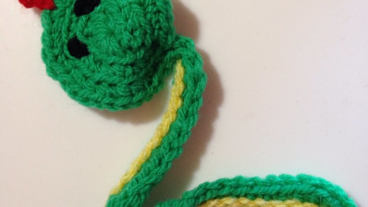 How To Crochet An Easy And Friendly Cobra Snake - DIY Crafts Tutorial - Guidecentral