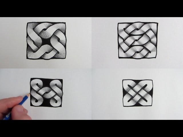 How to Draw 4 More Celtic Knot Designs