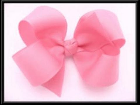 How To Make A Boutique Hair Bow (Updated Video.No Sewing)