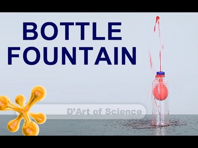 How to Make a Table-Top Fountain - Cool DIY Science Experiment - dartofscience