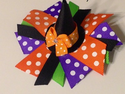 HOW TO: Make a "Witch Hat" Bow
