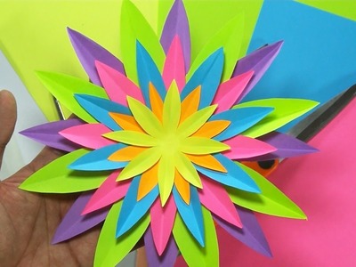 How to make paper flower