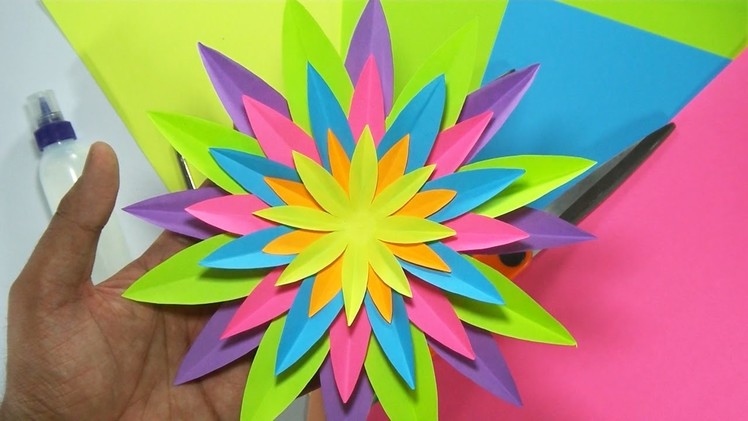 How to make paper flower