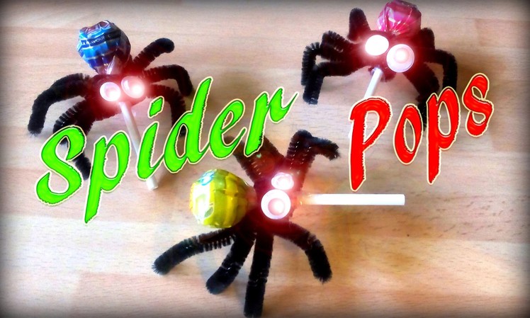 How To Make Spider Lollipops - Halloween Candy No.1 *DIY*
