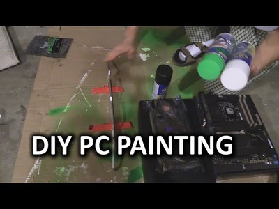 How To Paint Your PC Parts - Linus Plasti Dip Method