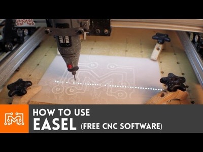 How to use Easel (free CNC software)