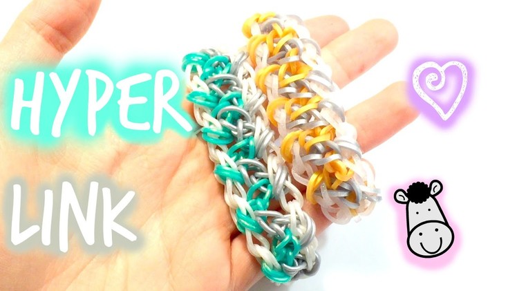 Hyper Link Bracelet | Rainbow Loom Tutorial