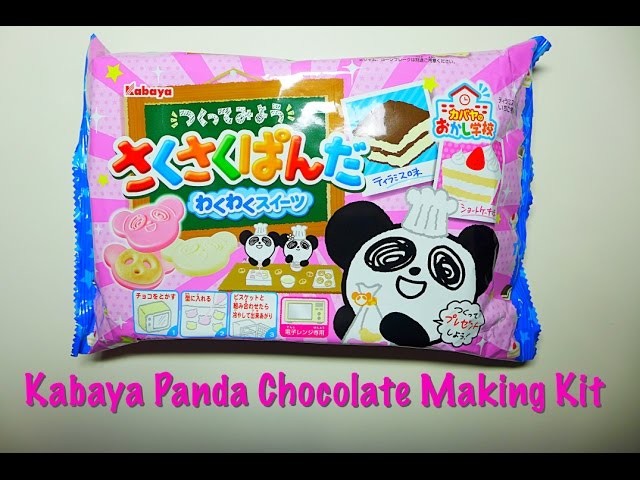 Kabaya DIY Panda Chocolate Making Kit