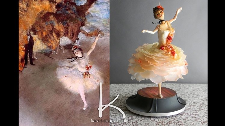 Kara's Couture Cakes - Timelapse Degas Airbrush