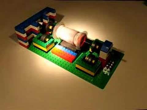 Lego Solar Powered Levitated Motor