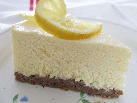 Lemon Cheesecake (No Bake!) - RECIPE