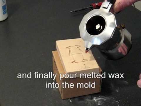 MOKKA FOUNDRY n.1 - Home made gravity lost-wax patterns - Part 1