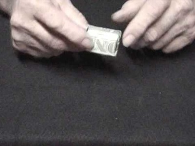 Origami Dollar Bill Box