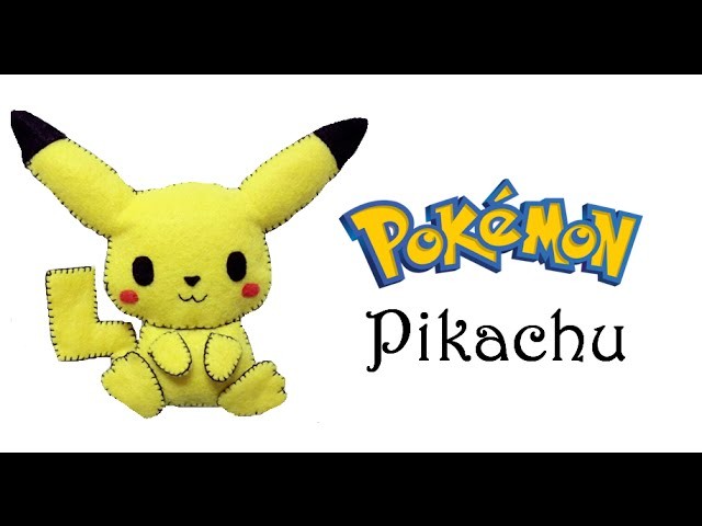 Pokemon: How To Make Pikachu Plushie Tutorial