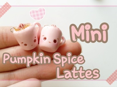 Pumpkin Spice Latte | Polymer Clay Tutorial | w. CraftieAngie ♡ BerryWhimsy