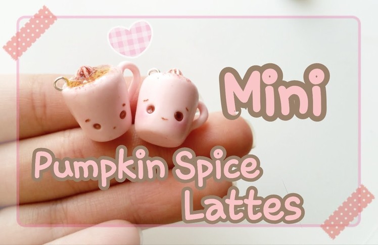 Pumpkin Spice Latte | Polymer Clay Tutorial | w. CraftieAngie ♡ BerryWhimsy