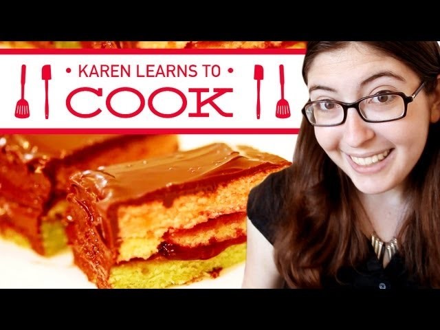 RAINBOW COOKIES - Karen Learns to Cook - Episode 2