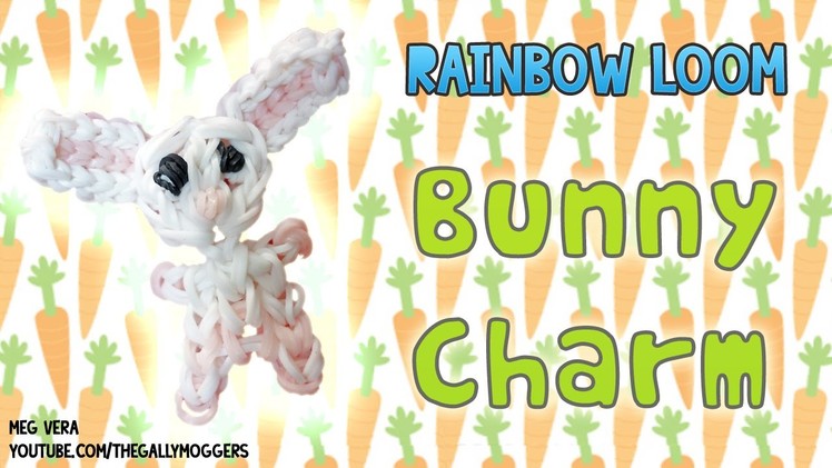 Rainbow Loom Tutorial: Bunny Charm or Rabbit Charm - How To