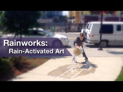 Rainworks - Rain-Activated Art