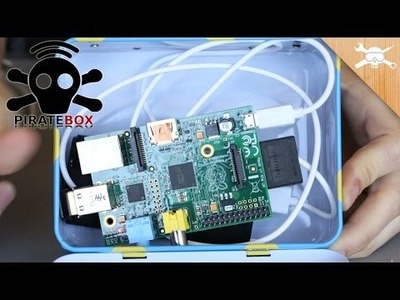 Raspberry Pi PirateBox For Anonymous File Swapping