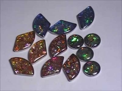Resin Craft DIY  How to make Awesome Bezeled Fire Opals while Recycling (giveaway!!!!)