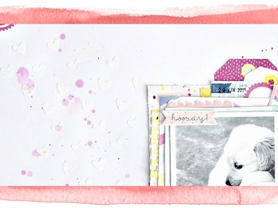 Scrapbook Layout Ideas: How to Add Texture
