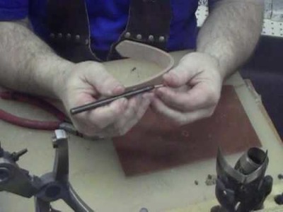 Setting a Copper Rivet
