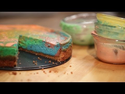 Tie-Dye Your Cheesecake For a Festive Easter Feast | Just Add Sugar