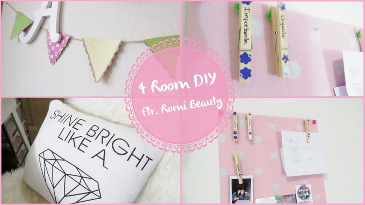 4 Room DIY Ft.Romi Beauty ♥ Lmaquillaje