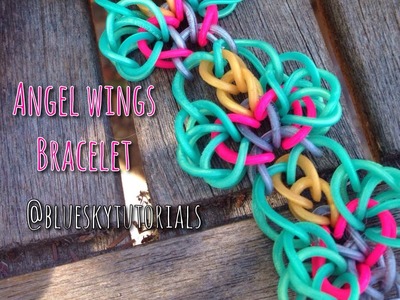 Angel wings bracelet tutorial | original design!!