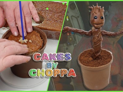 Baby Groot Cake | Guardians Of The Galaxy (How To) feat: @Damielou Shavelle